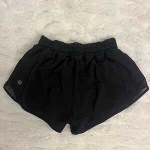 lululemon athletica Women's Classic Black Athletic Shorts